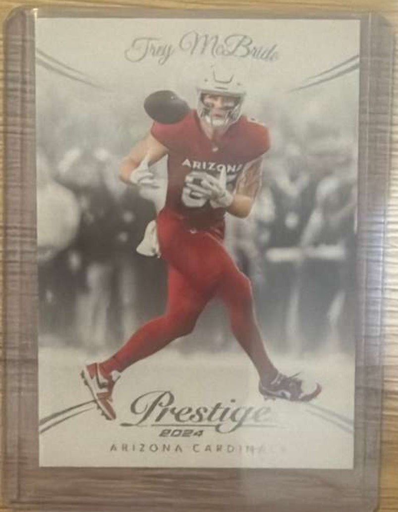 Trey Mcbride 2024 Prestige.  Mint, Card number 3 Cardinals