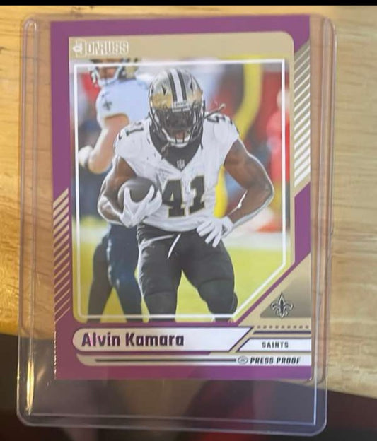 Alvin Kamara 2024 Panini Donruss Saints Mint