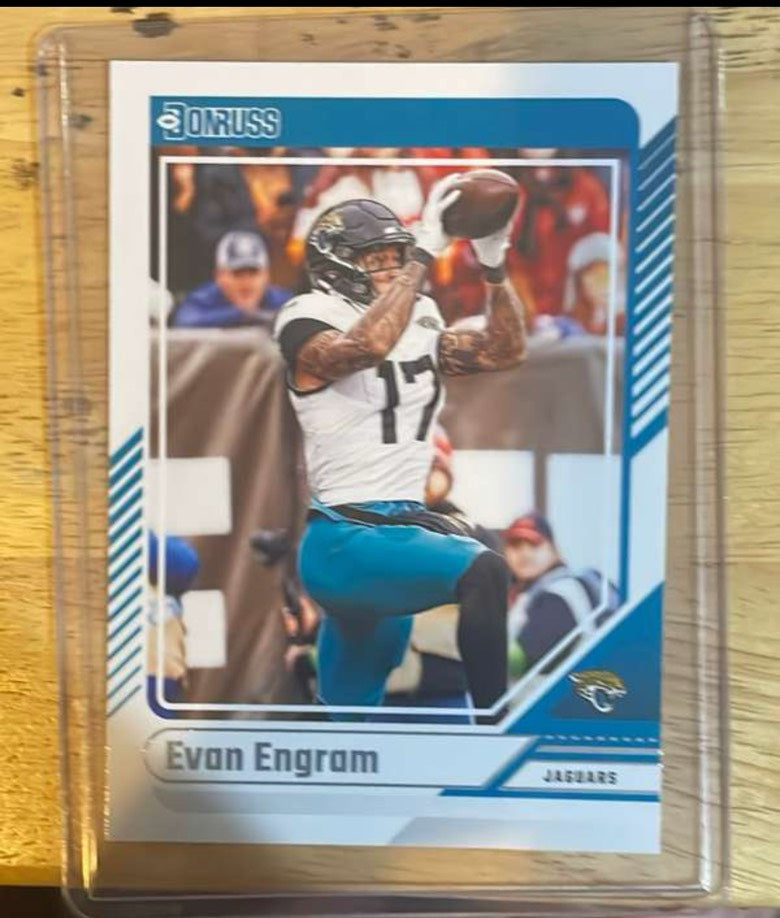 Evan Engram Panini Donruss Jaguars card number Card number 152 Mint