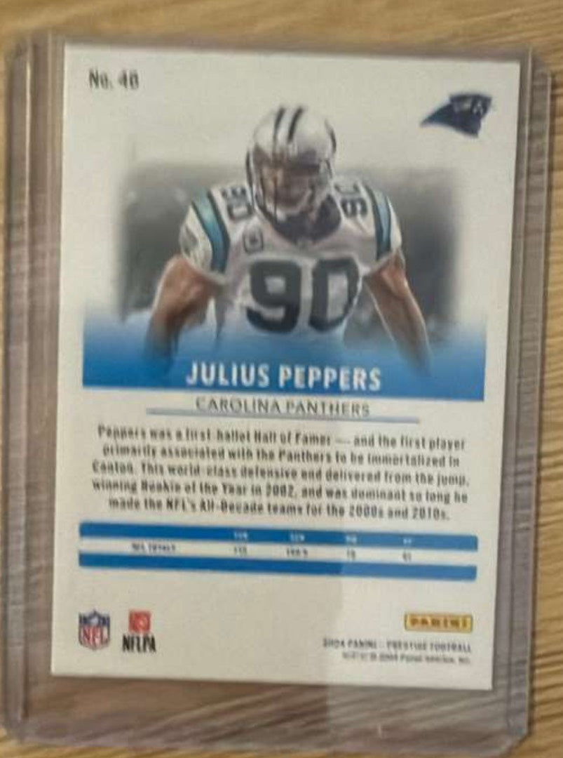 Julius Peppers 2024 Prestige Panthers Mint #46