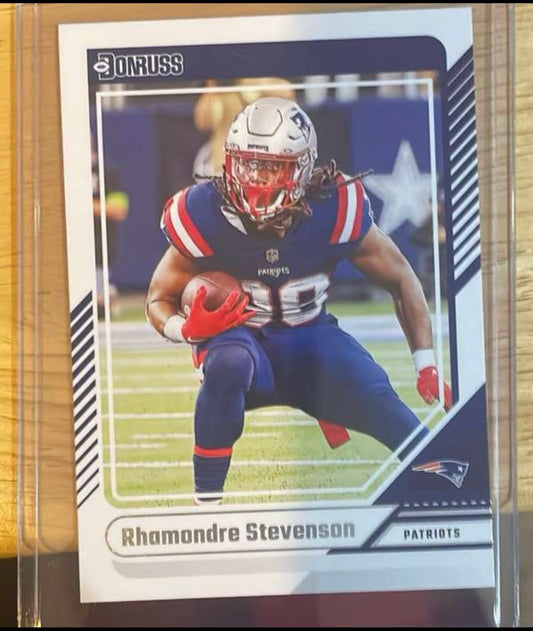 Rhamandre Stevenson Panini Donruss Patriots Mint #174