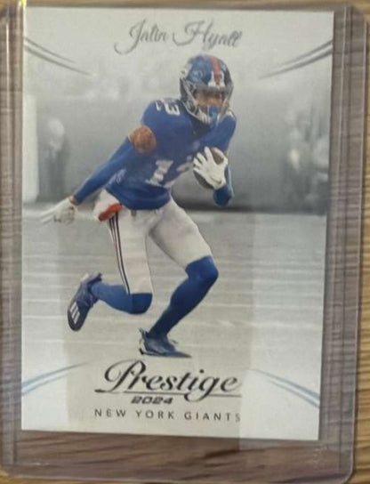 Jalin Hyatt, Giants, 2024 Prestige Mint, #222