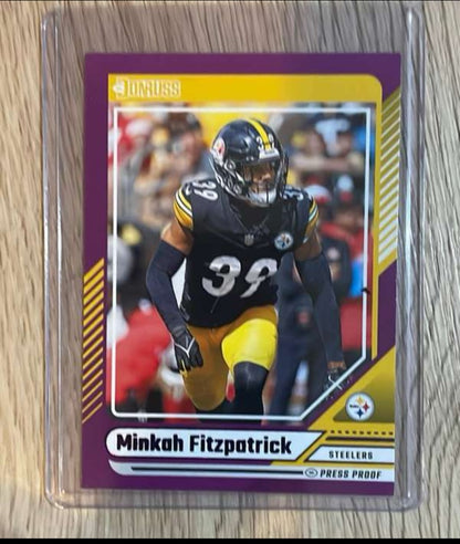 Minkah Fitzpatrick 2024 Panini Donruss Card Number 26 Mint