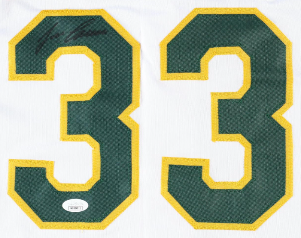 Jose Canseco Signed Jersey (JSA)