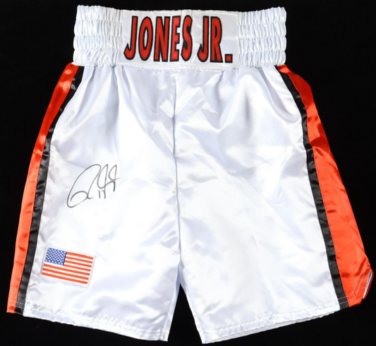 Roy Jones Jr. Signed Boxing Trunks (Beckett)